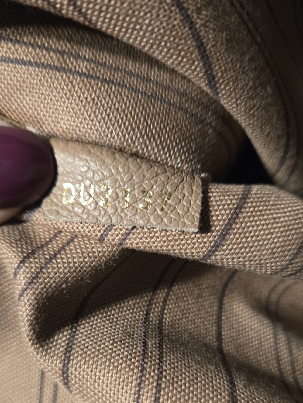 Vuittion Monogram Empreinte Hobo. - Picture 9 of 10